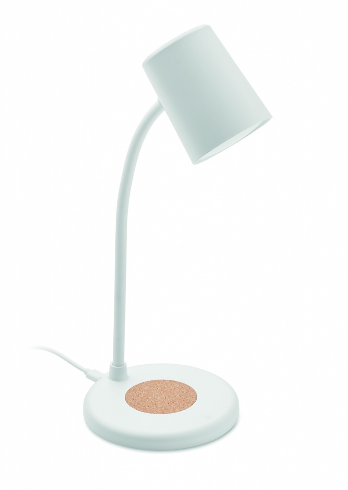 Logotrade promotional item picture of: Wireless charger, lamp speaker